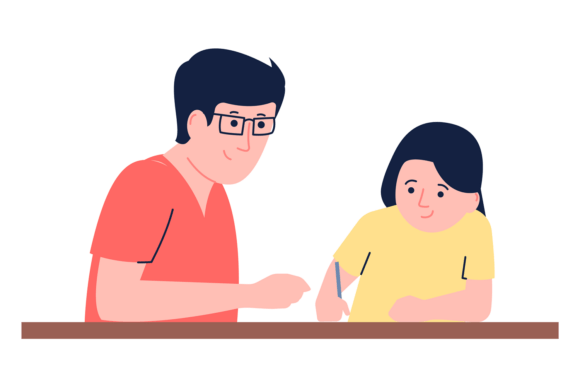 Dad Homework Graphics & Illustrations Review