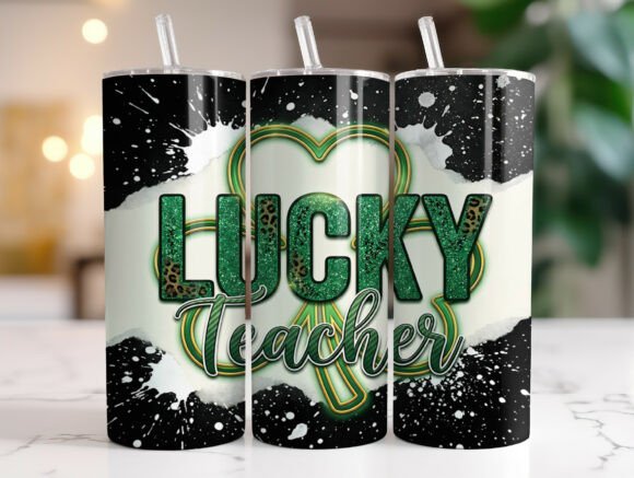 Lucky Teacher Graphics: Tumbler Wraps Review