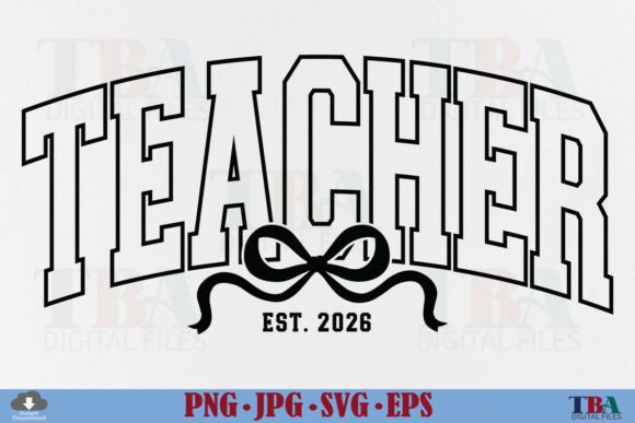 Reviewing the Teacher Est 2026 Coquette Bow Design