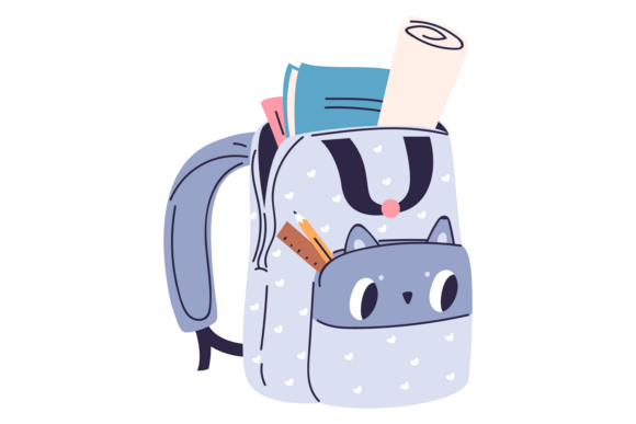 School Supplies Graphics & Illustrations Review