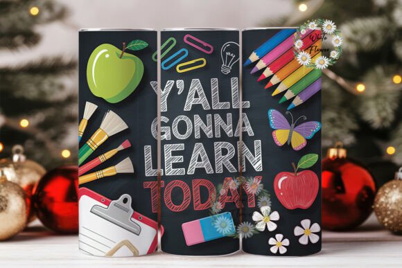 School Vibes Tumbler Wrap Graphics Review