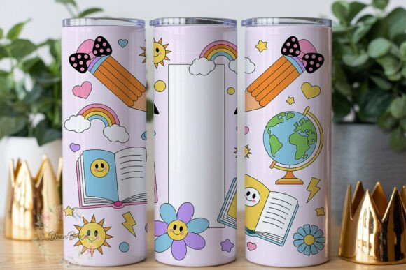 Sophia School Supply Tumbler Wraps & Graphics Review