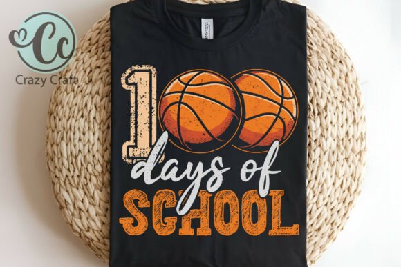 Toddler 100 Days PNG: Graphics for T-Shirt Designs