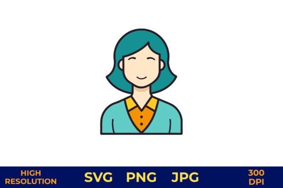 Vector Teacher Illustration with Smile: Graphics and Illustrations Review